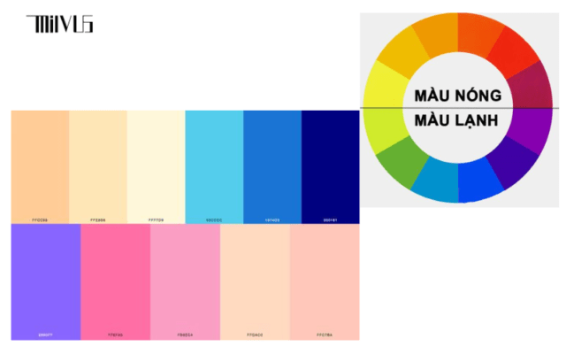 Bảng màu bổ sung tạo nên nhiều trải nghiệm thú vị